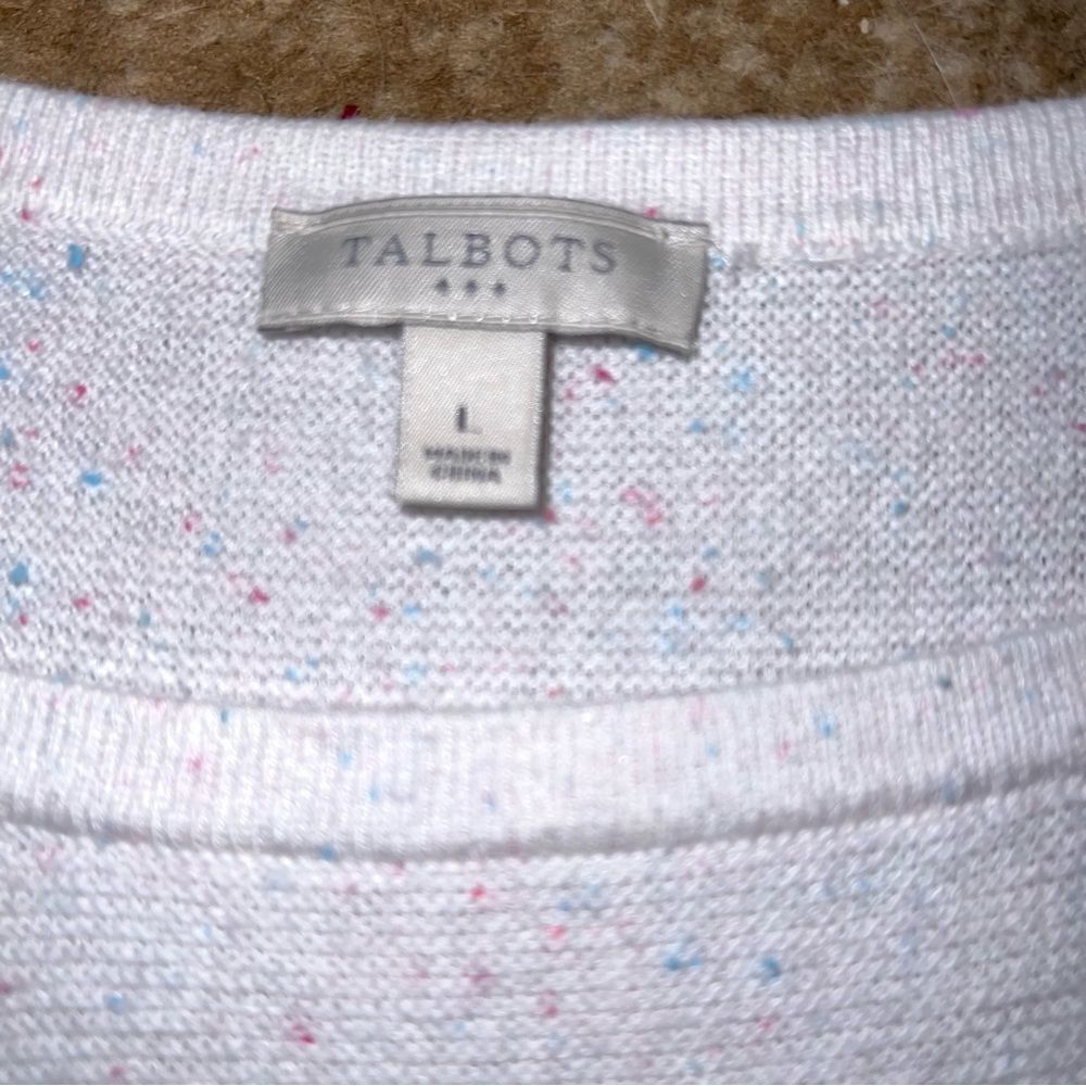 Talbots sweater size L - Picture 4 of 5
